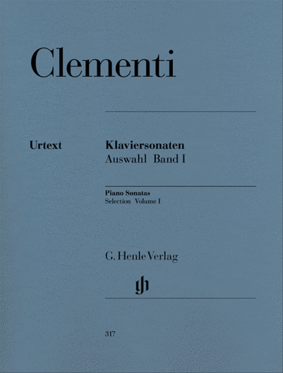Selected Piano Sonatas – Volume I (1768-1785) Piano Solo scores gallery preview page 1