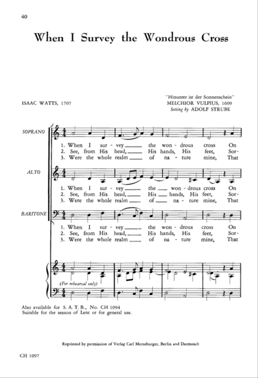 The SAB Chorale Book 3-Part scores gallery preview page 17