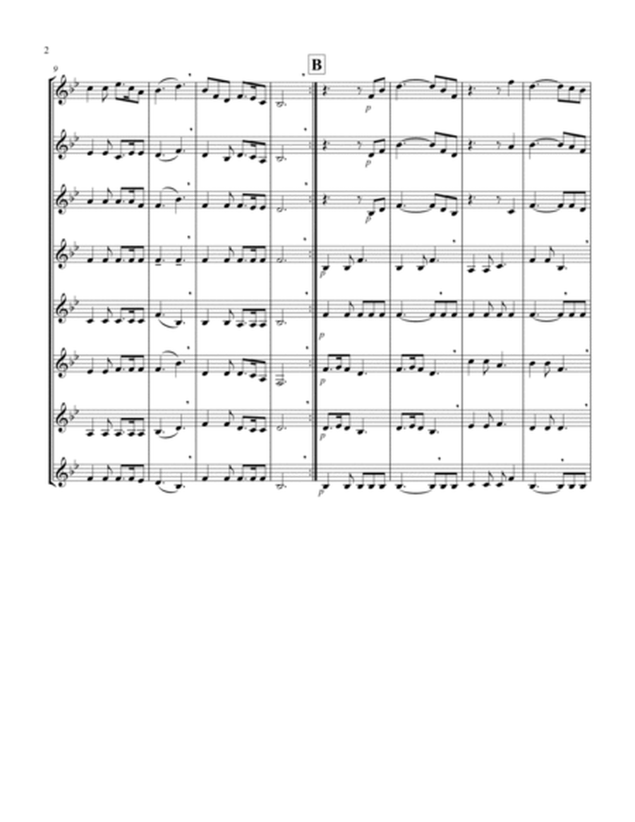 Silent Night (Bb) (Violin Octet)