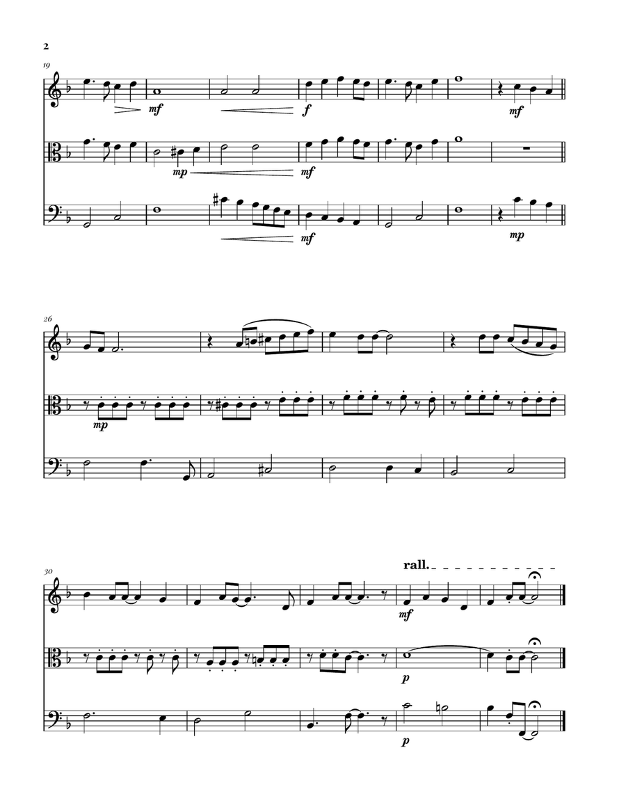 Yesterday Yesterday String Trio scores gallery preview page 2