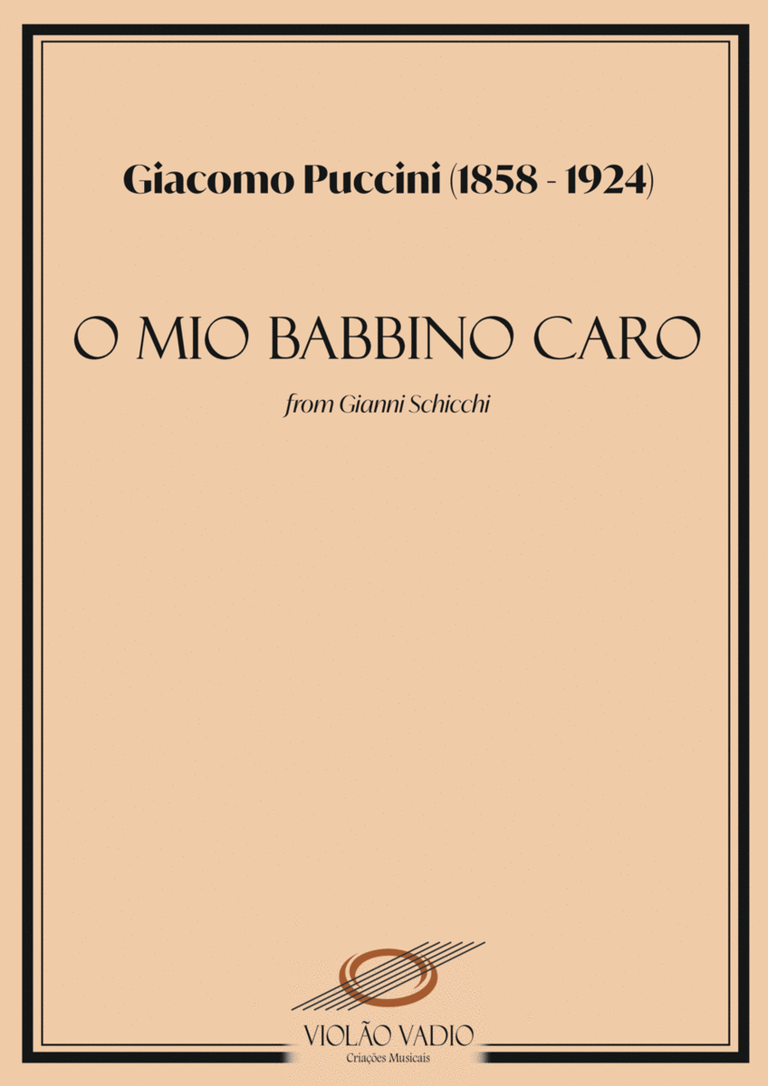 O Mio Babbino Caro (Puccini) Bassoon with chords image number null