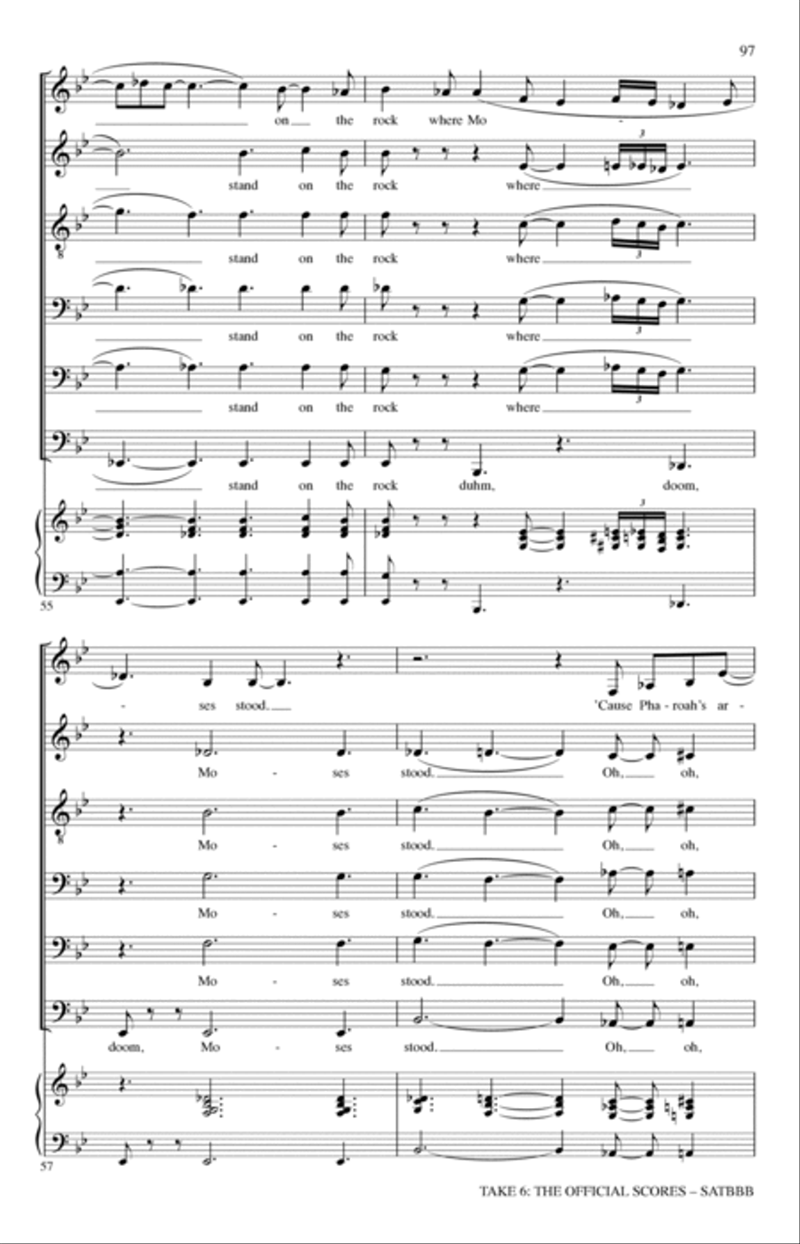 Mary Mary A Cappella scores gallery preview page 15