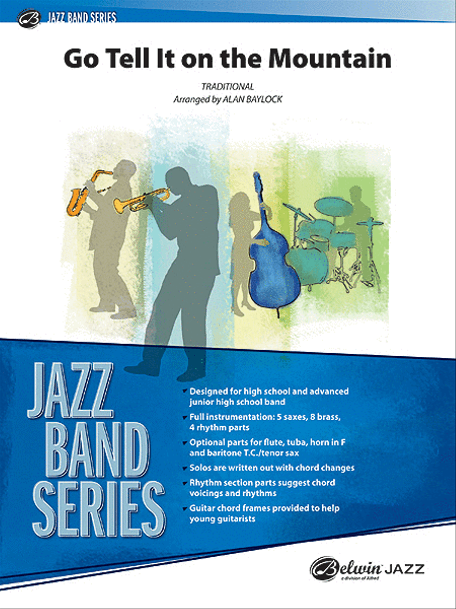 Go Tell It on the Mountain Jazz Ensemble scores gallery preview page 1