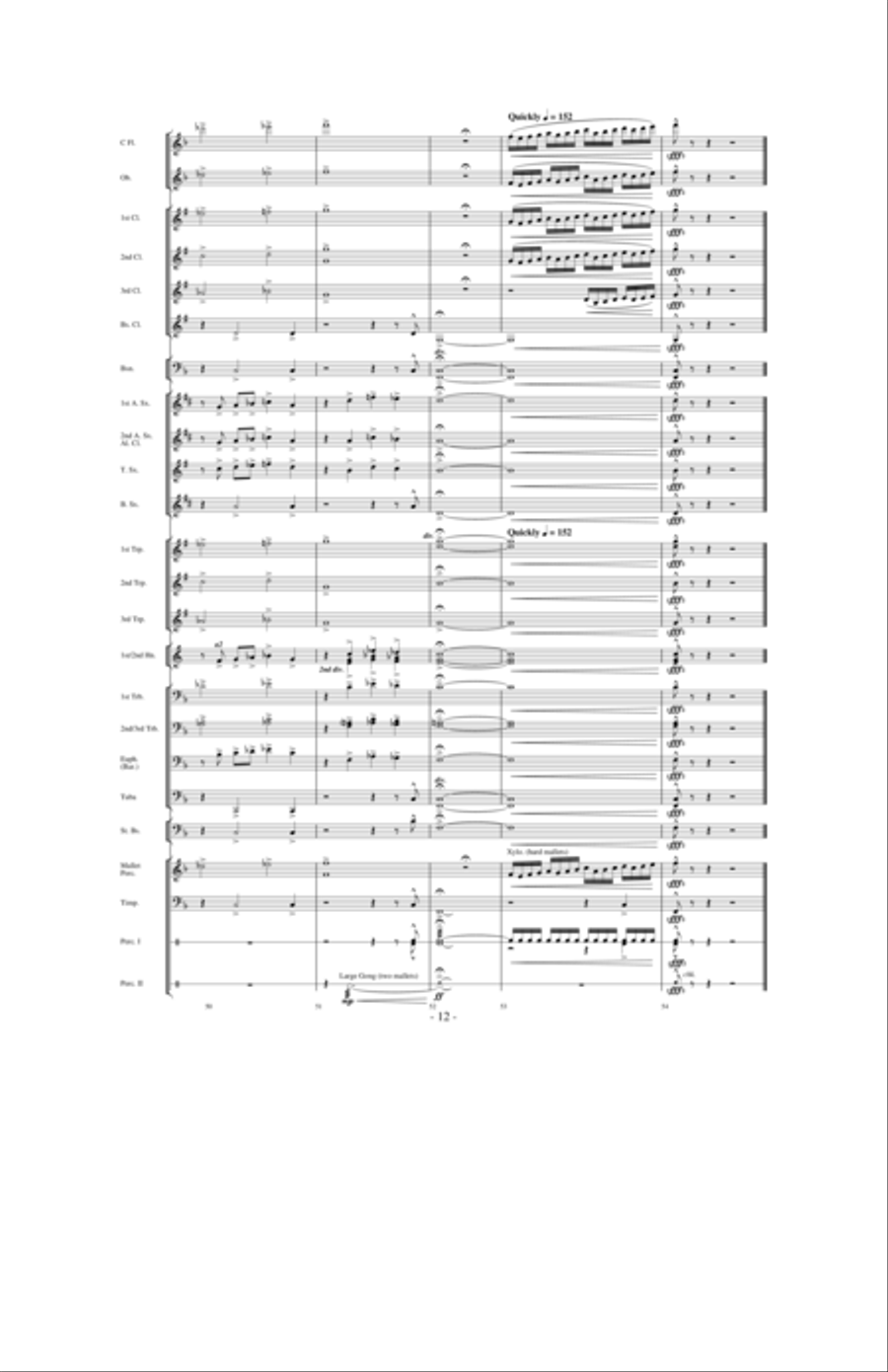 Beautiful Savior Concert Band scores gallery preview page 11