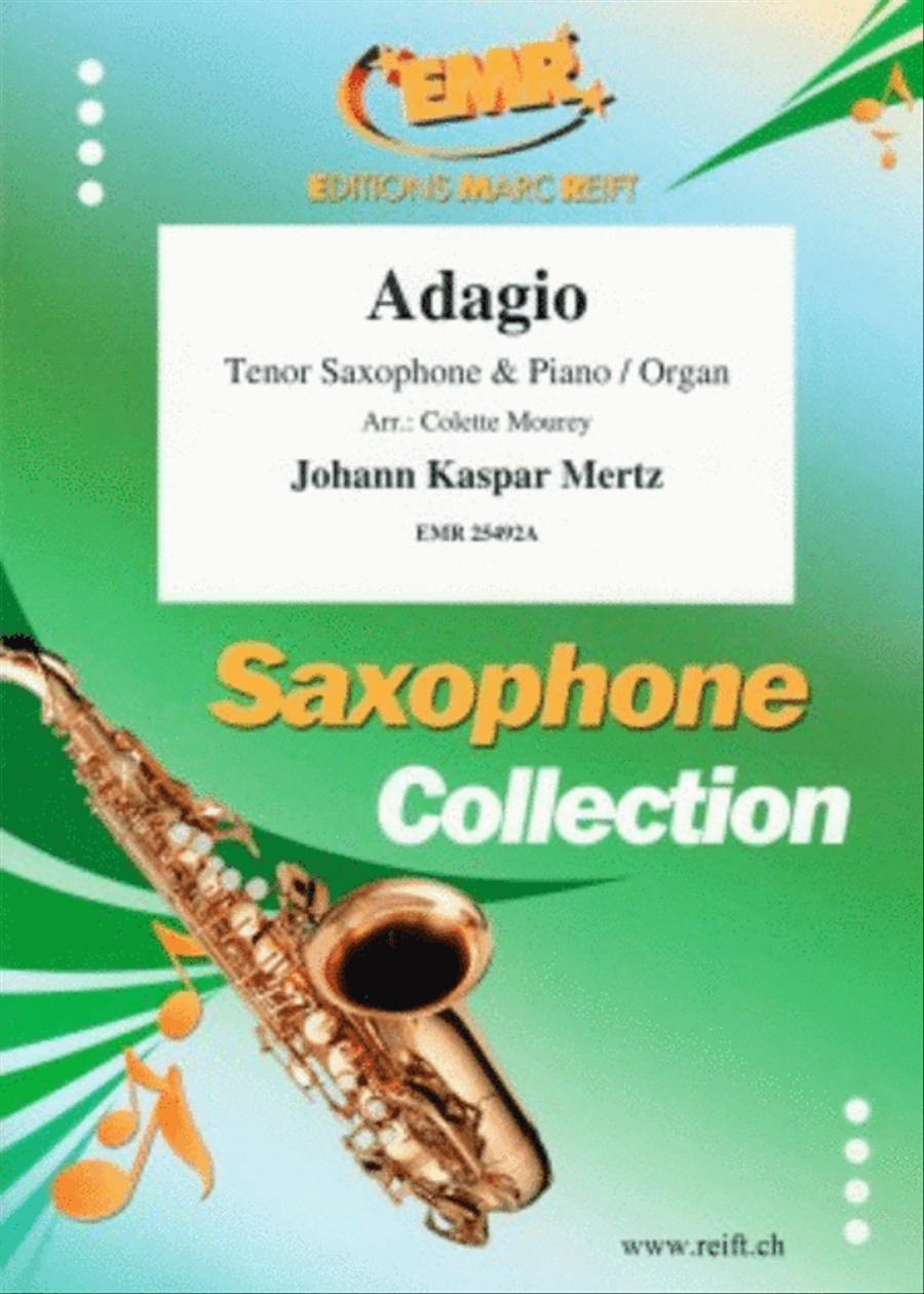 Adagio Adagio Tenor Saxophone scores gallery preview page 1