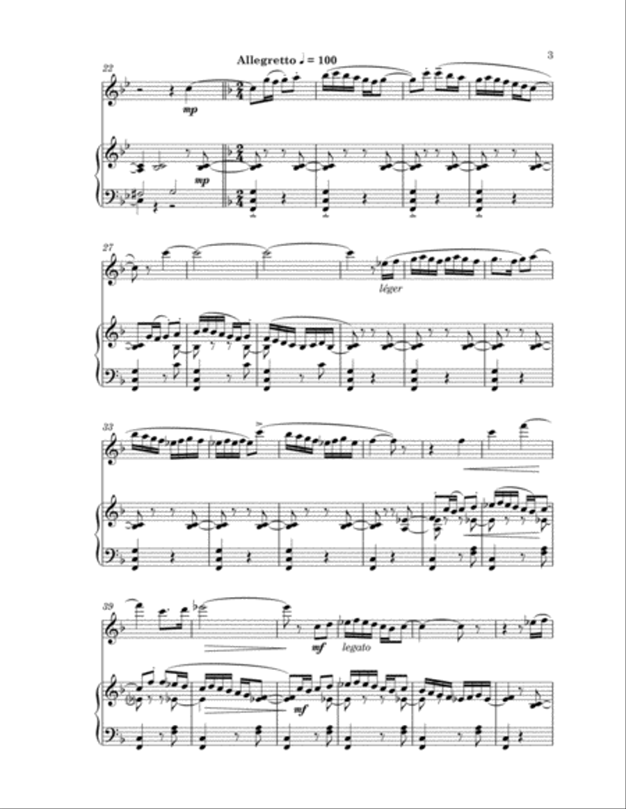 Vocalise Vocalise Alto Recorder scores gallery preview page 3