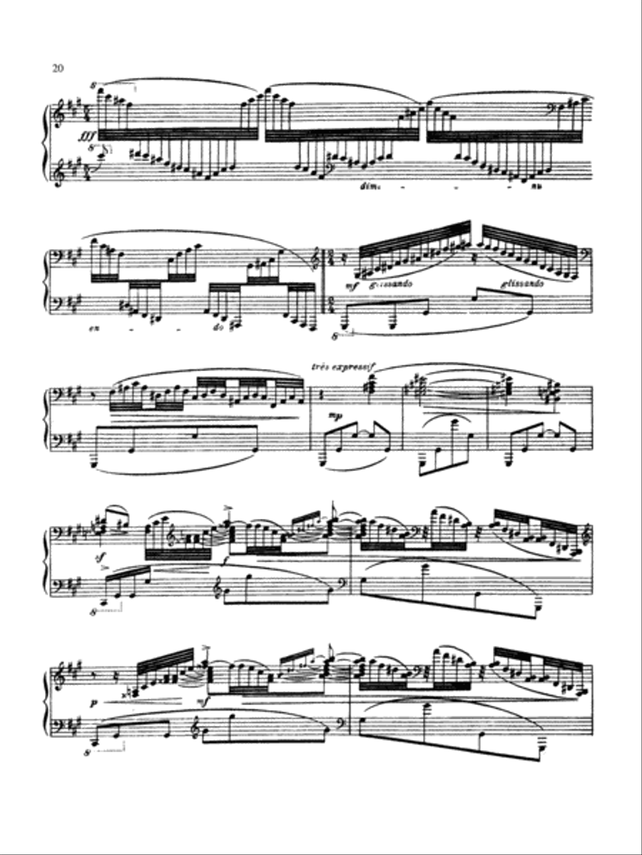 Ravel: Miroirs Piano Solo scores gallery preview page 6