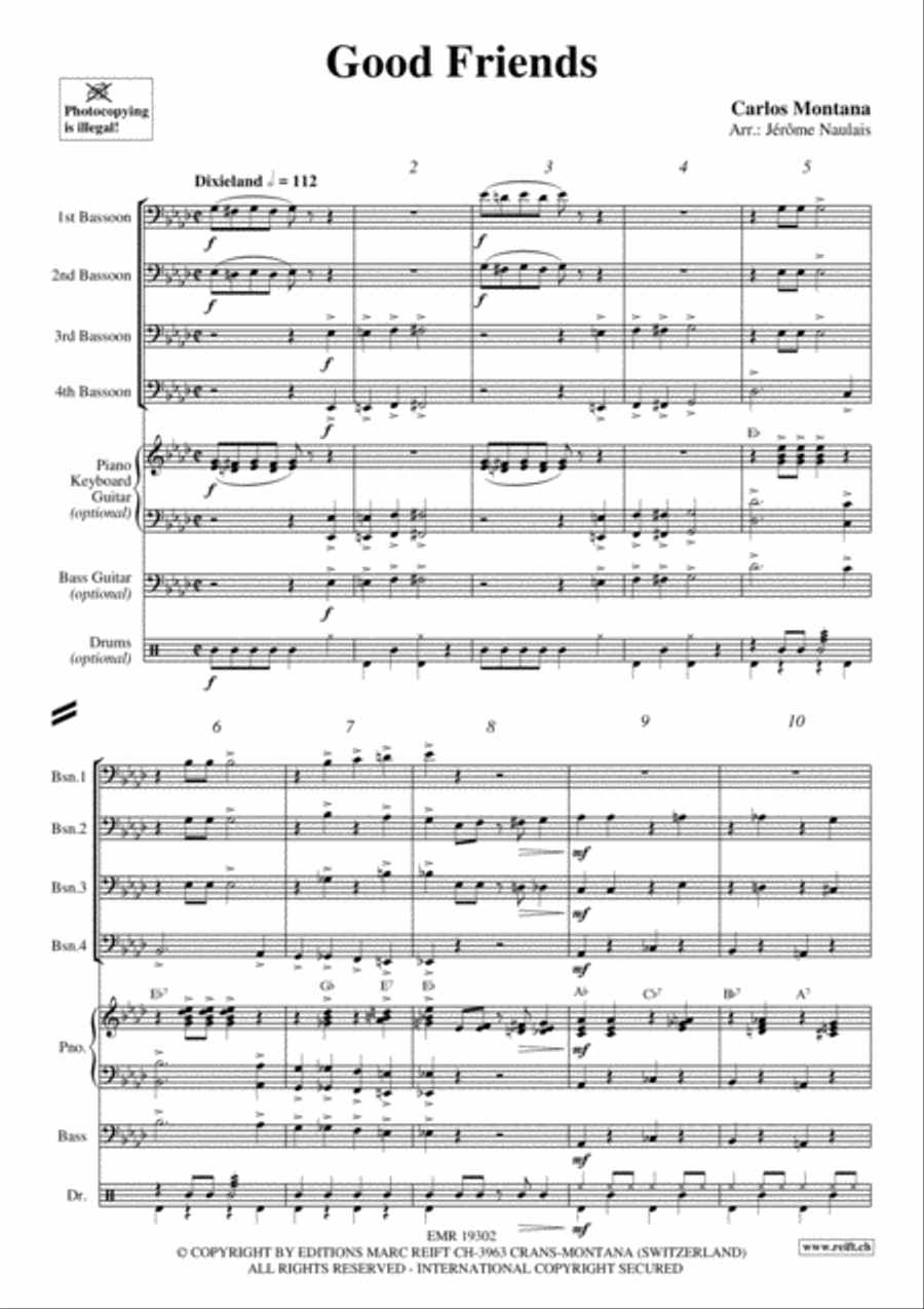 Good Friends Bassoon Quartet scores gallery preview page 3