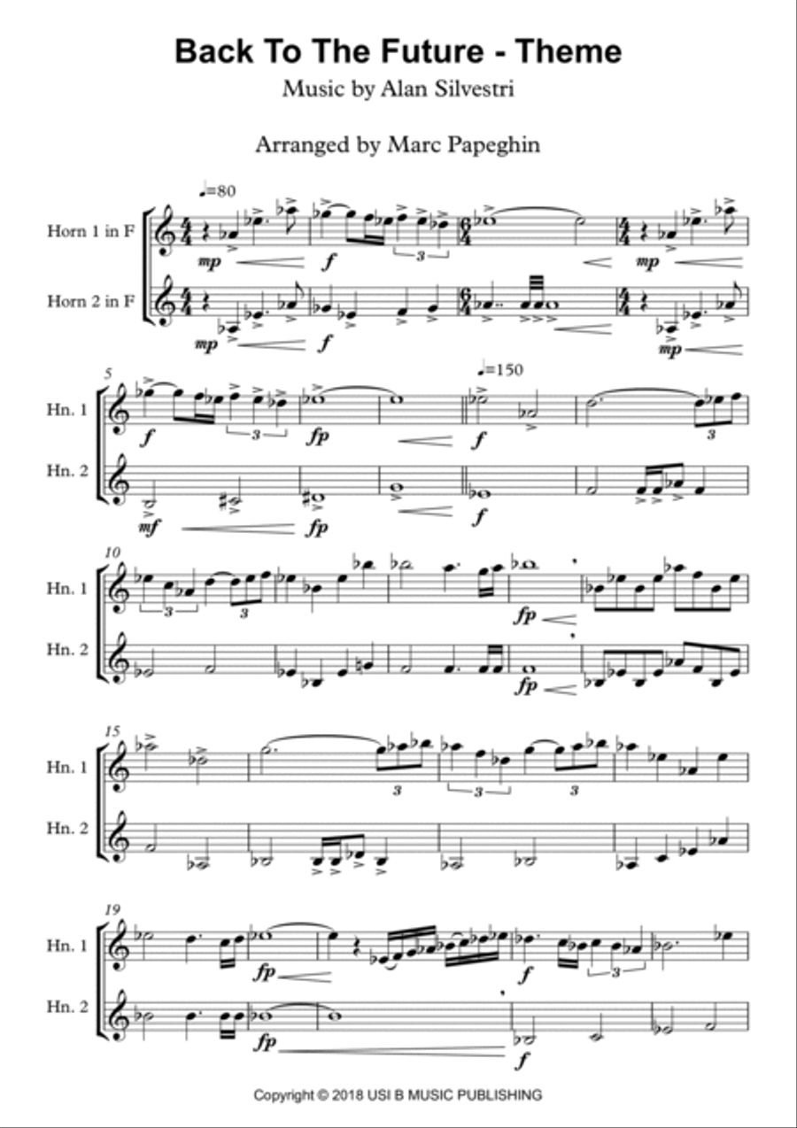 Back to the future trumpet top