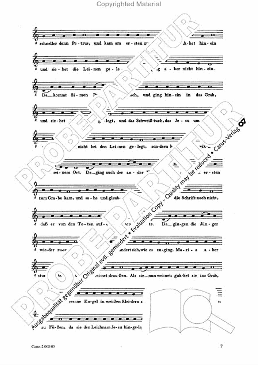 Auferstehungs-Historie SSAATB scores gallery preview page 8