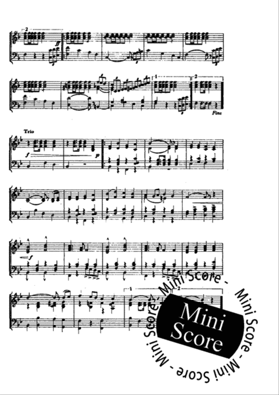 Sancta Rosa Sancta Rosa Fanfare Band scores gallery preview page 5