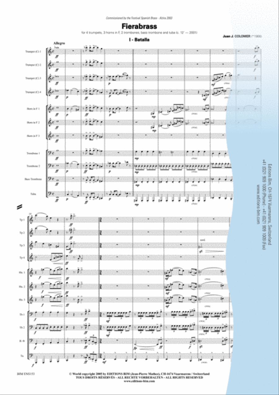 Fierabrass Brass Ensemble scores gallery preview page 2