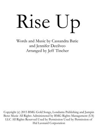 Book cover for Rise Up