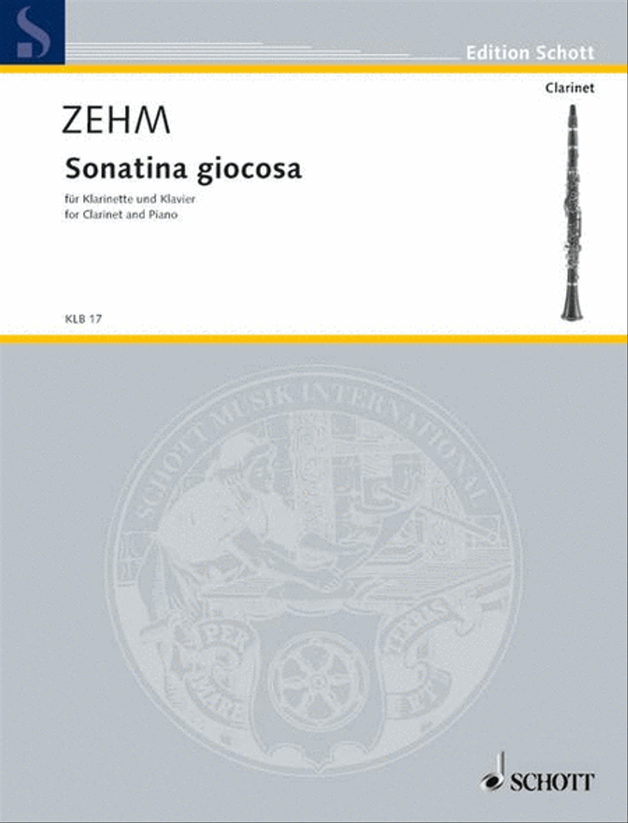 Sonatina giocosa Clarinet Solo scores gallery preview page 1
