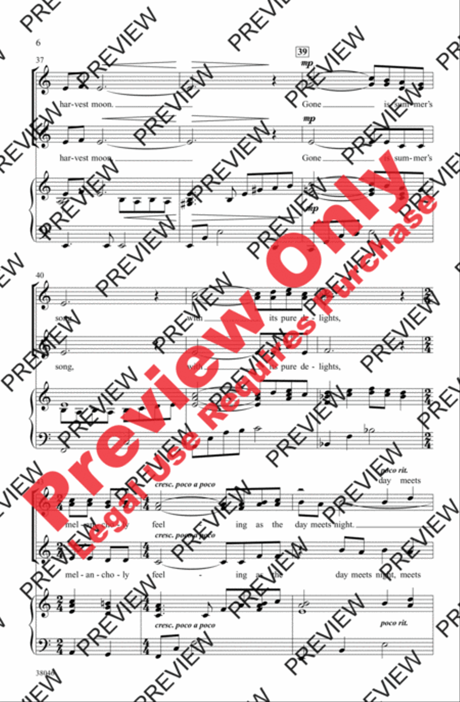When Autumn Falls When Autumn Falls Women's Choir scores gallery preview page 6