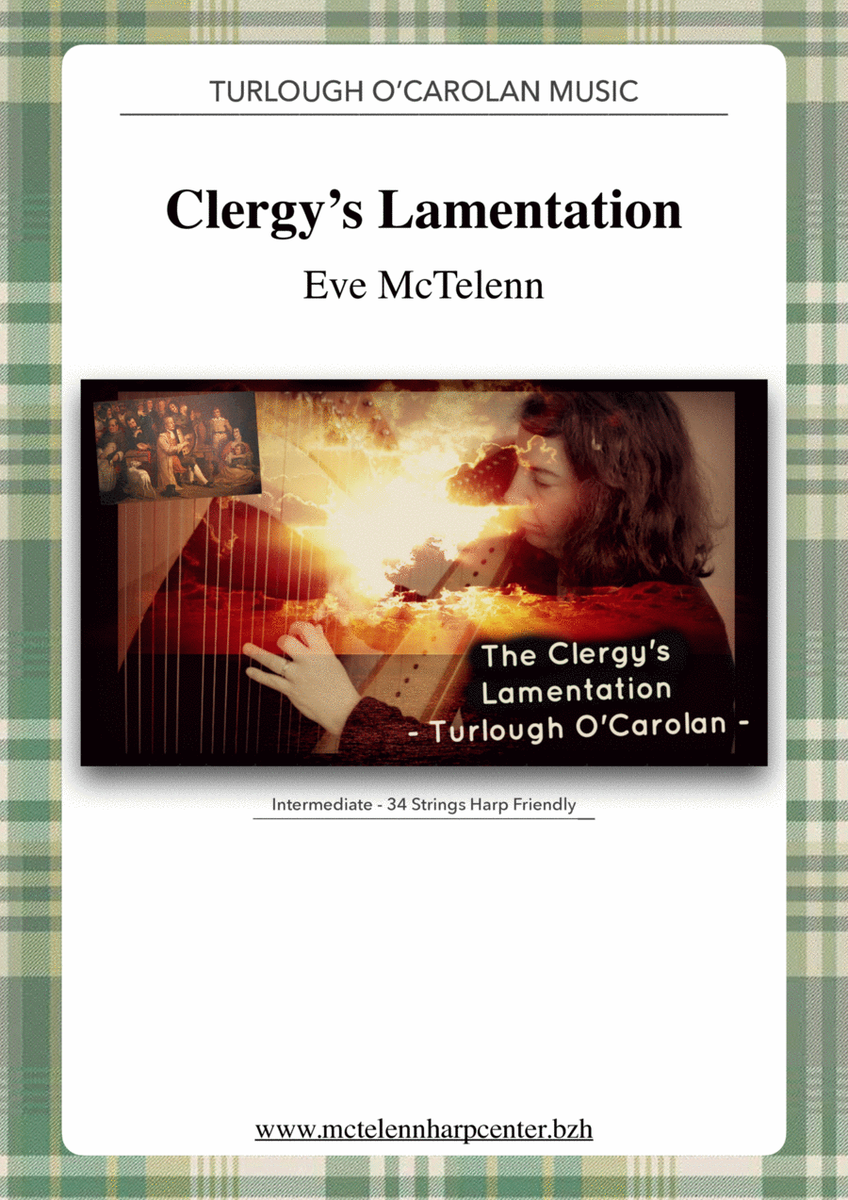 The Clergy's Lamentation / O'Carolan - intermediate & 34 String Harp | McTelenn Harp Center