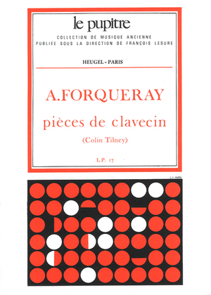 Book cover for Antoine Forqueray: Pièces De Clavecin (Lp17)