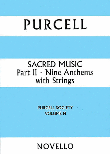 Sacred Music Part 2: Nince Anthems