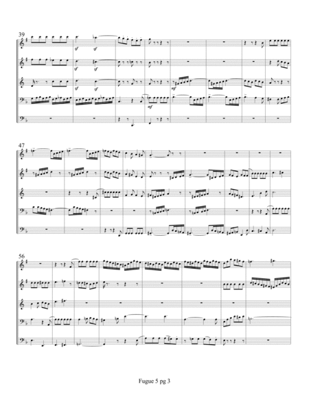 Fugue, Op. 35, No. 5