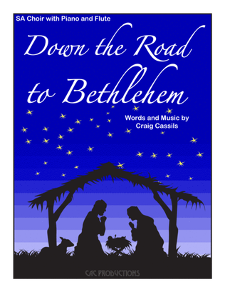 Book cover for Down the Road to Bethlehem