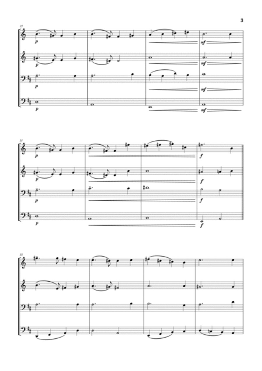 America, The Beautiful Brass Ensemble scores gallery preview page 4