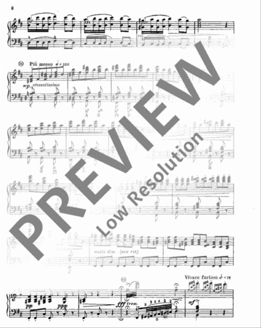 La Campanella Accordion scores gallery preview page 7
