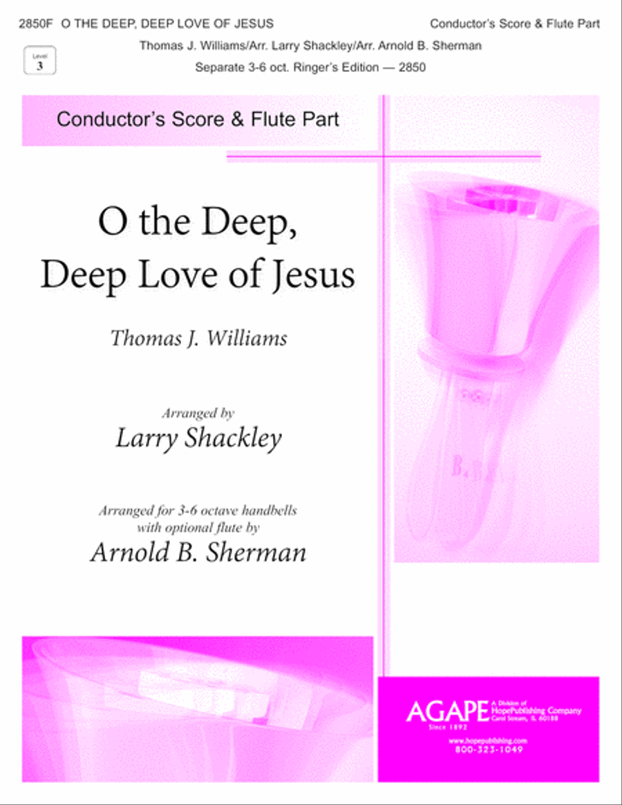 O The Deep, Deep Love of Jesus Flute scores gallery preview page 1
