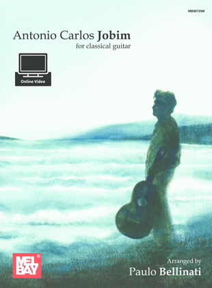 Book cover for Antonio Carlos Jobim for Classical Guitar