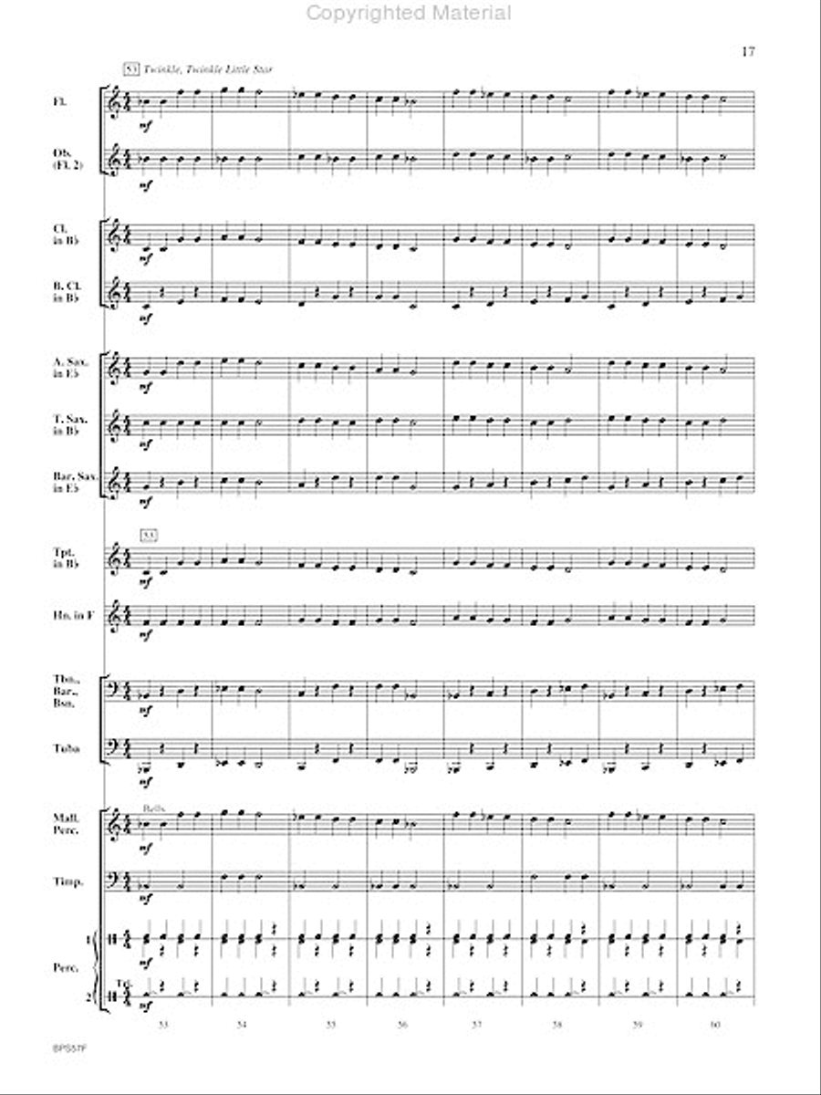 Aunt Rhodie's Diet Concert Band scores gallery preview page 18