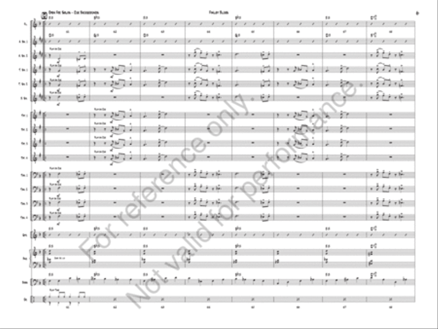Finley Blues Finley Blues Jazz Ensemble scores gallery preview page 8