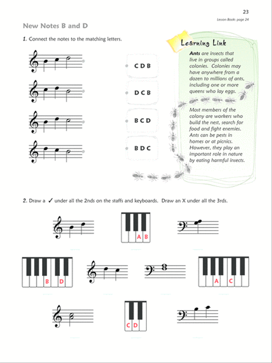 Premier Piano Course Theory, Book 1B