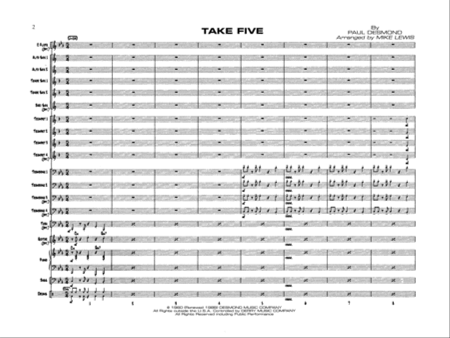 Young Jazz Ensemble Collection Jazz Ensemble scores gallery preview page 3