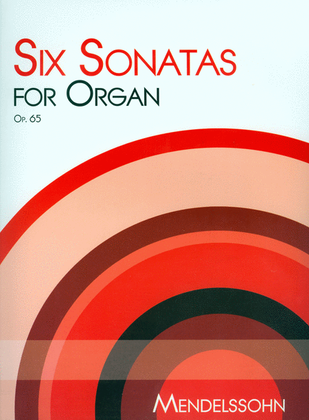 Book cover for Six Sonatas for Organ