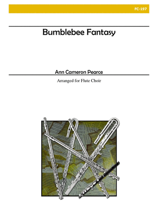 Book cover for Bumblebee Fantasy for Flute Choir
