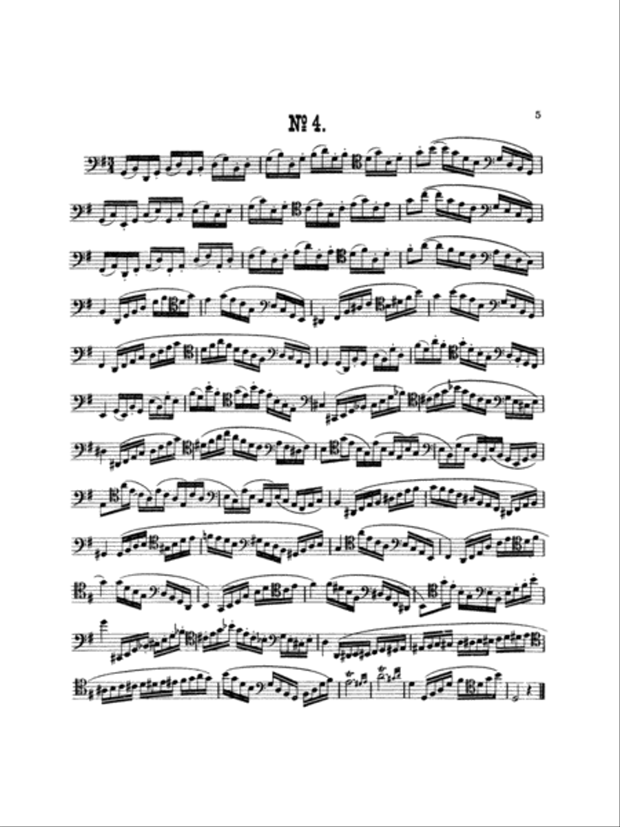 Milde: Twenty-five Studies, Op. 24 Part scores gallery preview page 1