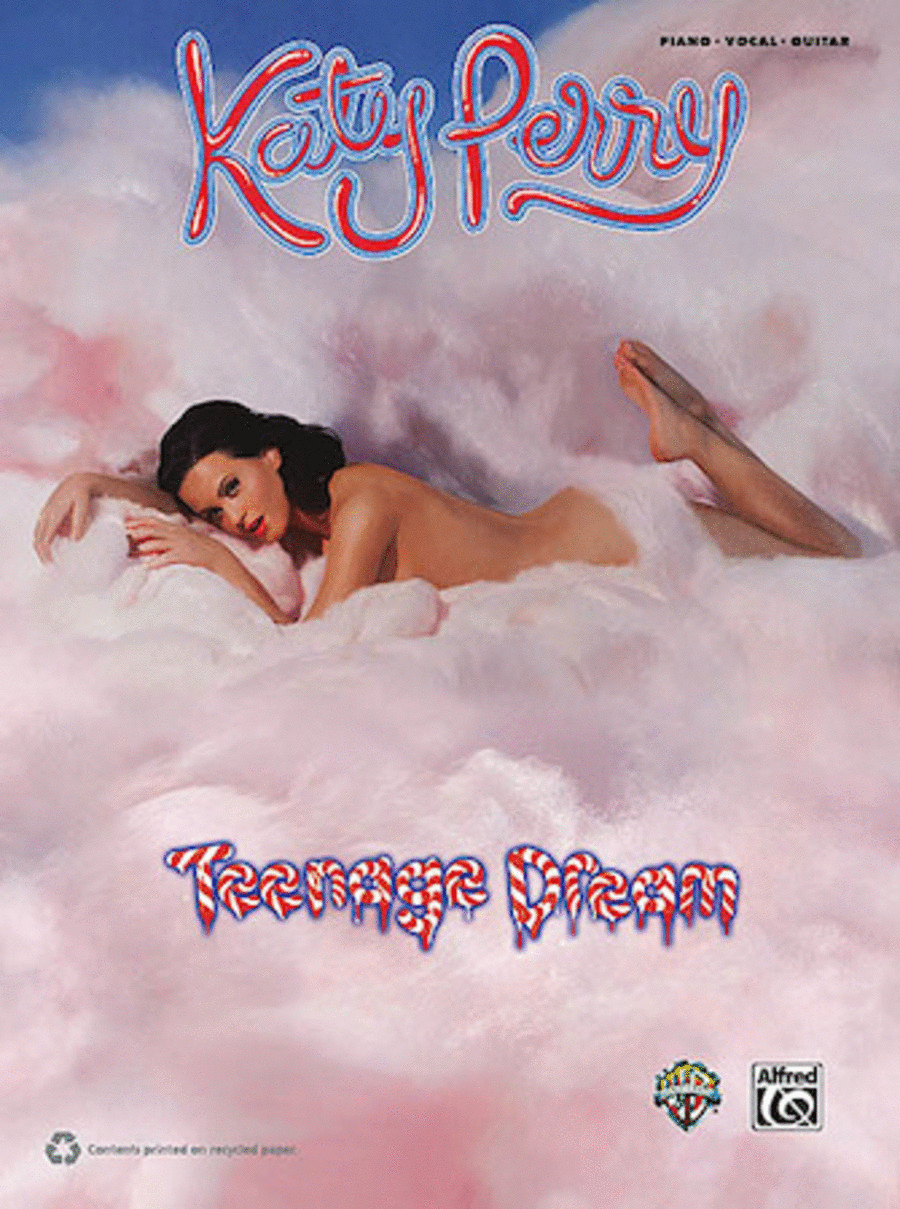 Katy Perry – Teenage Dream Piano, Vocal, Guitar scores gallery preview page 1