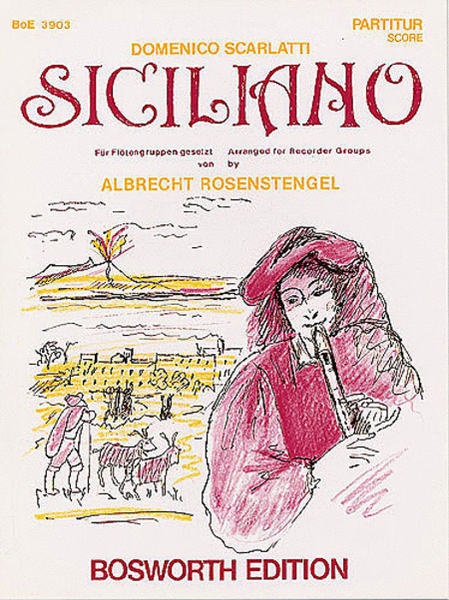 Domenico Scarlatti: Siciliano (Score/Parts)