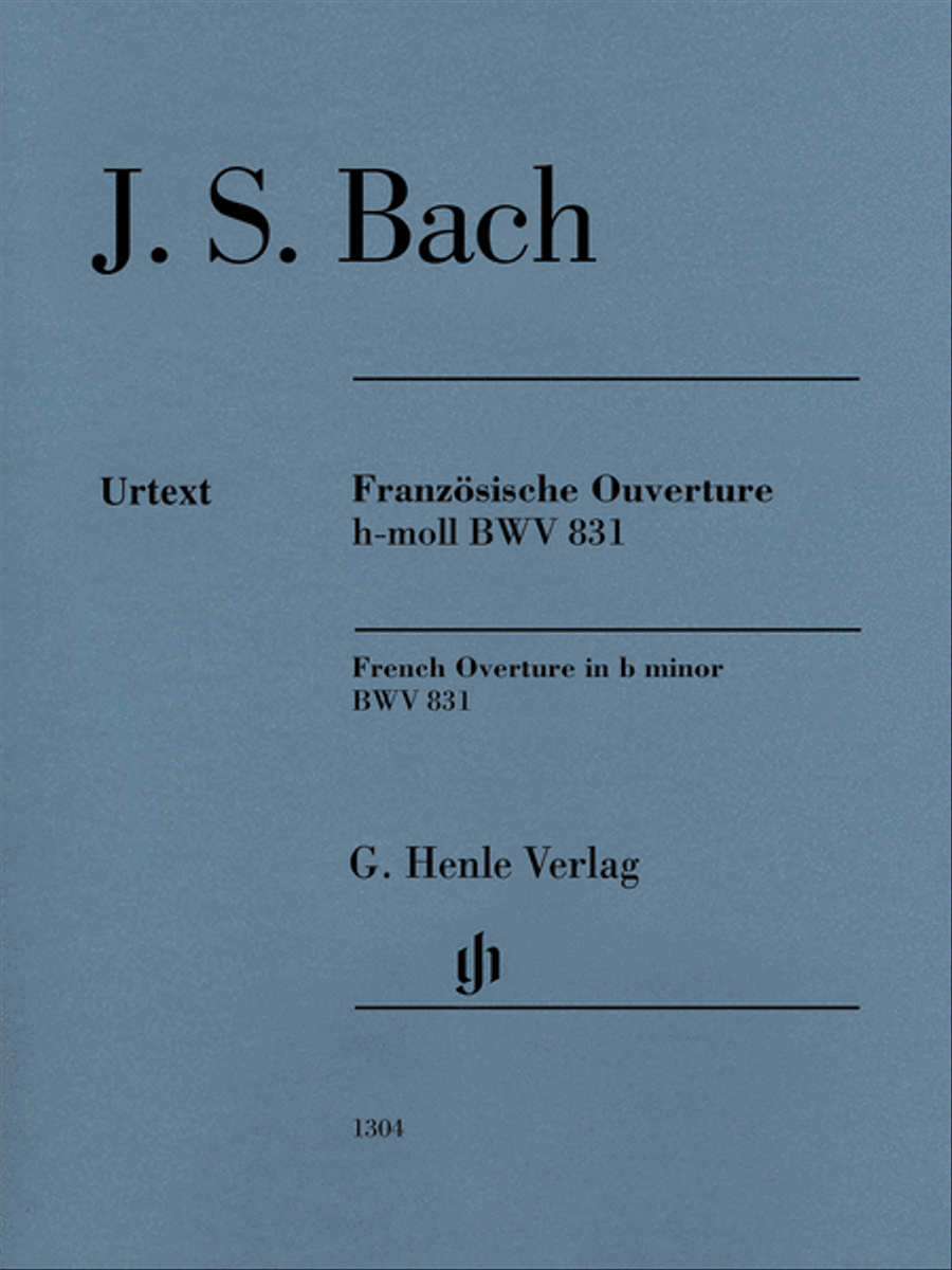 French Overture in B Minor BWV 831 Piano Solo scores gallery preview page 1