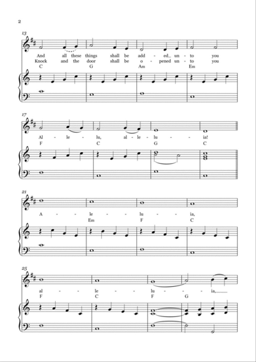 Seek Ye First Seek Ye First Chamber Music scores gallery preview page 2