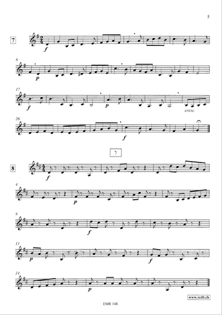 Technical & Melodic Studies Vol. 2 Trumpet scores gallery preview page 5