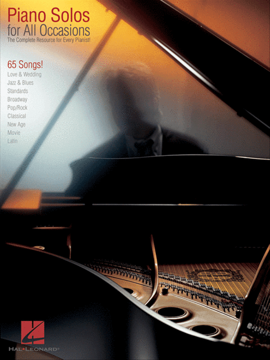 Book cover for Piano Solos for All Occasions