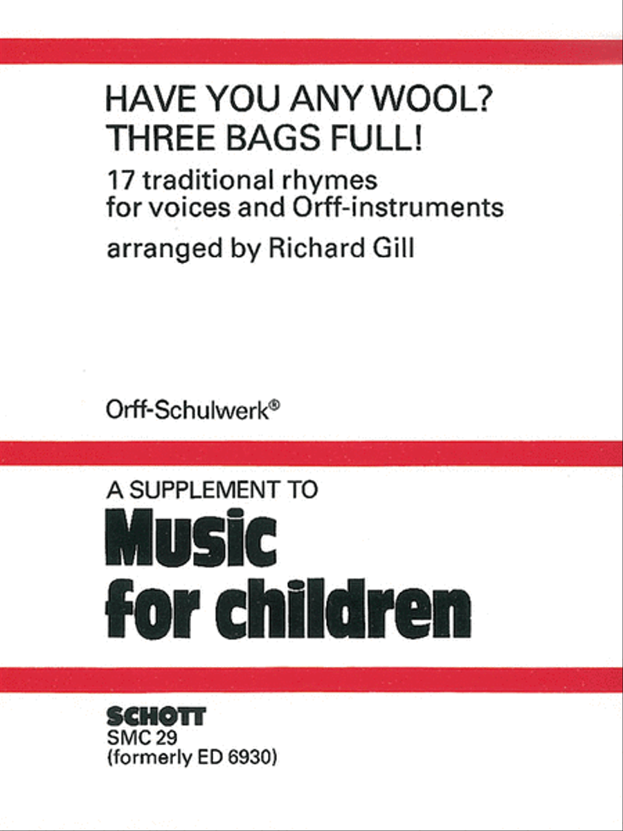 Have You Any Wool? Three Bags Full! Voice scores gallery preview page 1