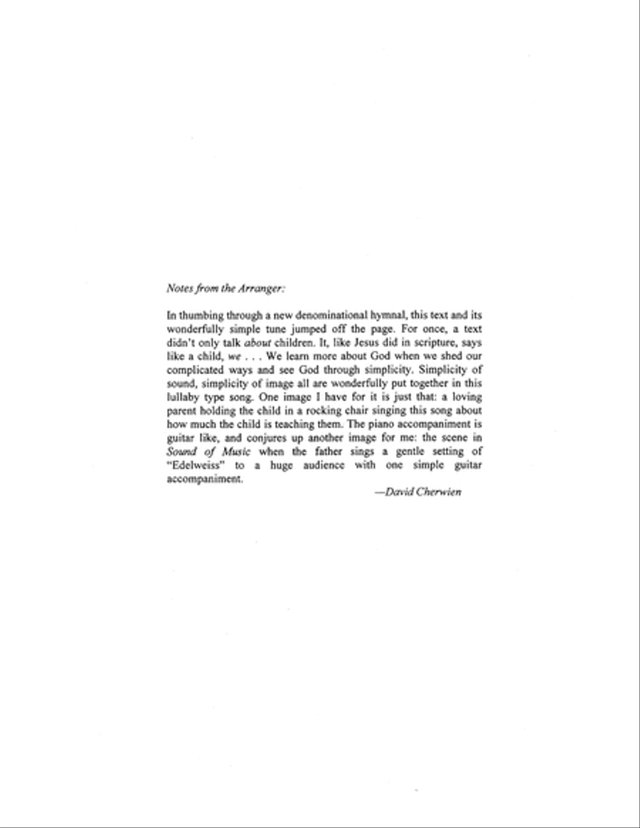 Like a Child Choir scores gallery preview page 2