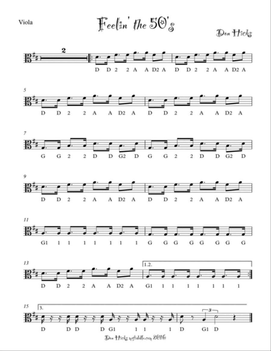 Feelin' the 50's Feelin' the 50's String Orchestra scores gallery preview page 4