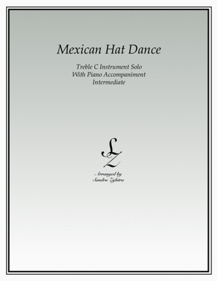Mexican Hat Dance (treble C instrument solo)