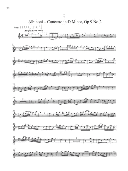 Albinoni - Oboe Concerti B-flat, Op. 7 No. 3; D Major, Op. 7, No. 6; D Minor, Op. 9, No. 2 image number null