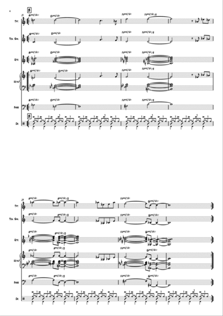 State of Mind State of Mind Jazz Ensemble scores gallery preview page 4
