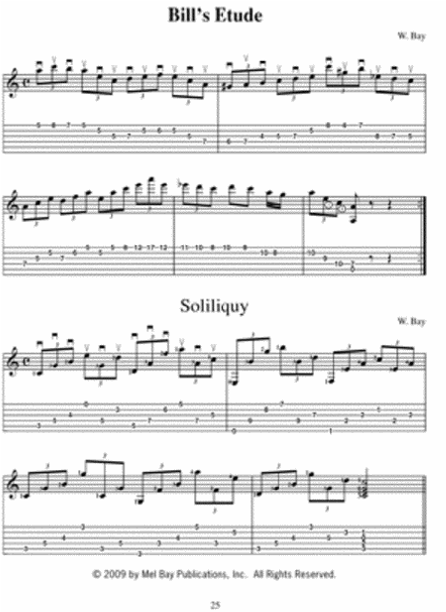 Modern Guitar Method Grade 5, Technique Solos Acoustic Guitar scores gallery preview page 2