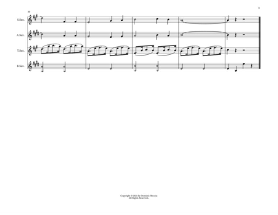 The Red River Valley Small Ensemble scores gallery preview page 3