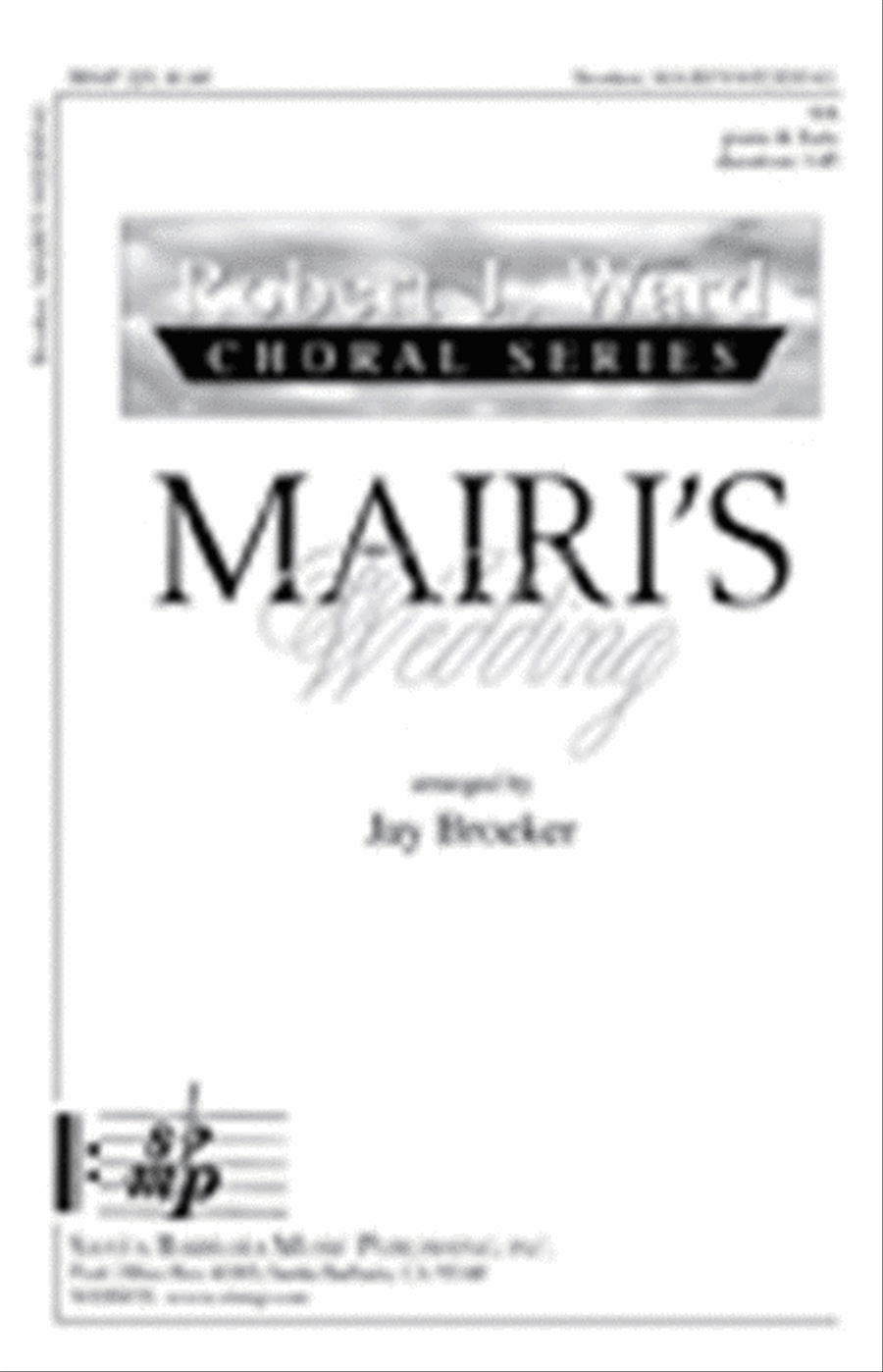 Mairi's Wedding - SA Octavo SA scores gallery preview page 1